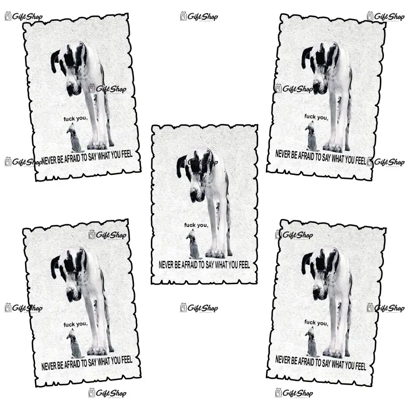 Never be afraid, magnet frigider mgs072